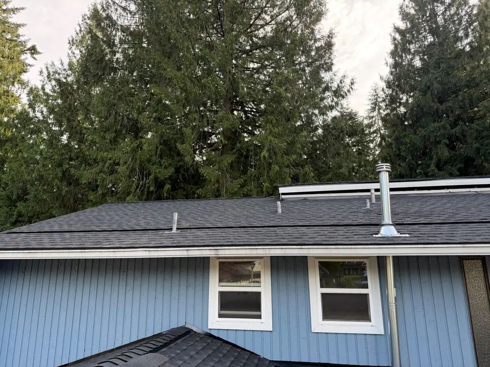 Upper roof finished