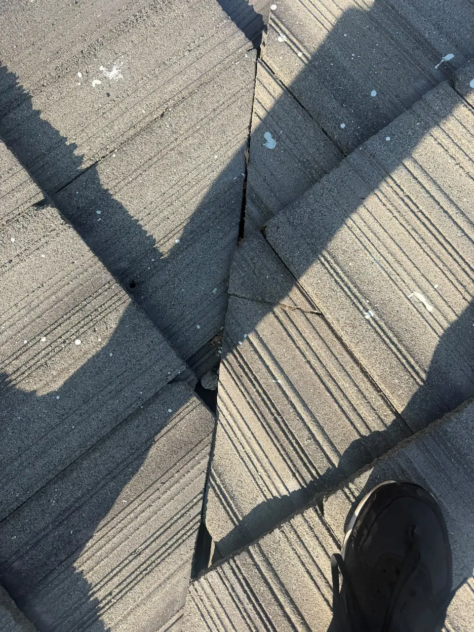 Broken field tiles